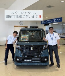 スペーシアベース即納可能車ございます！
